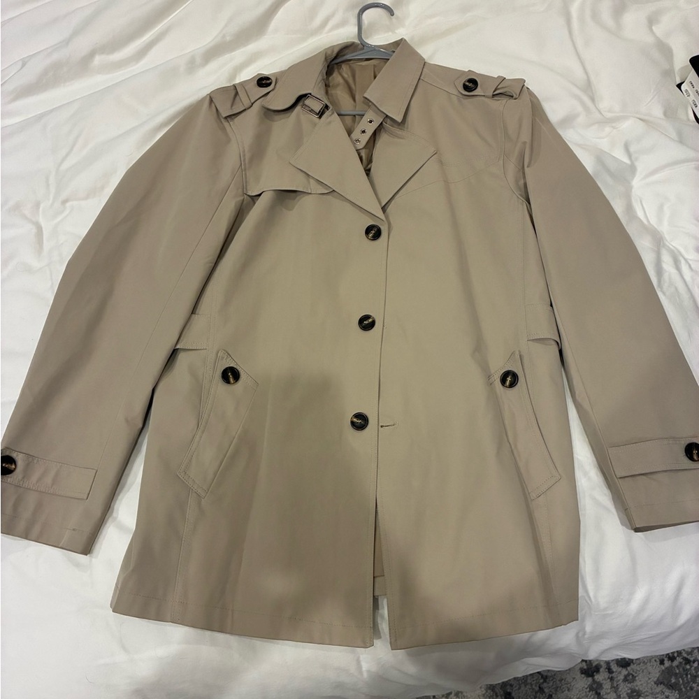 Men's Beige Trench Coat